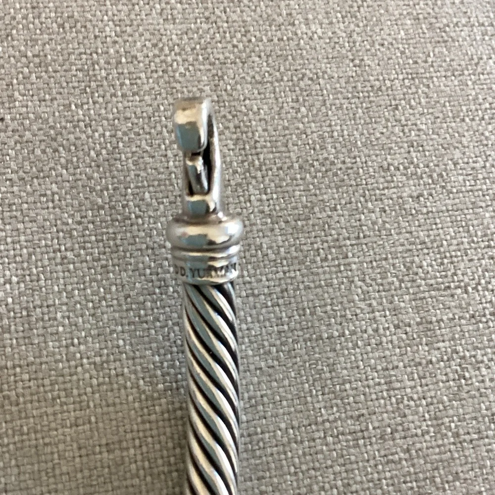 David Yurman Silver and Gold Bracelet - Picture 5 of 6